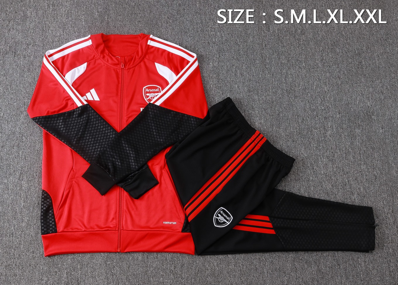 2026 Arsenal Red Jacket Training Suit Set