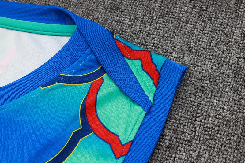 24/25 Barcelona Green Training Set Shirt and Shorts