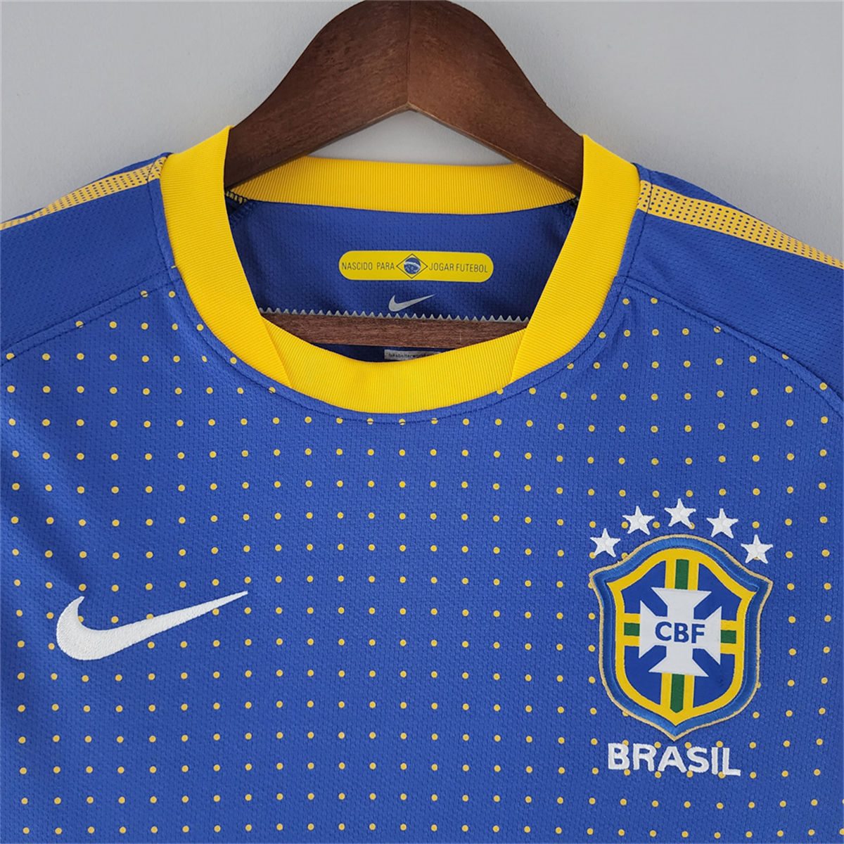 Retro 2010 Brazil away jersey Fan Version