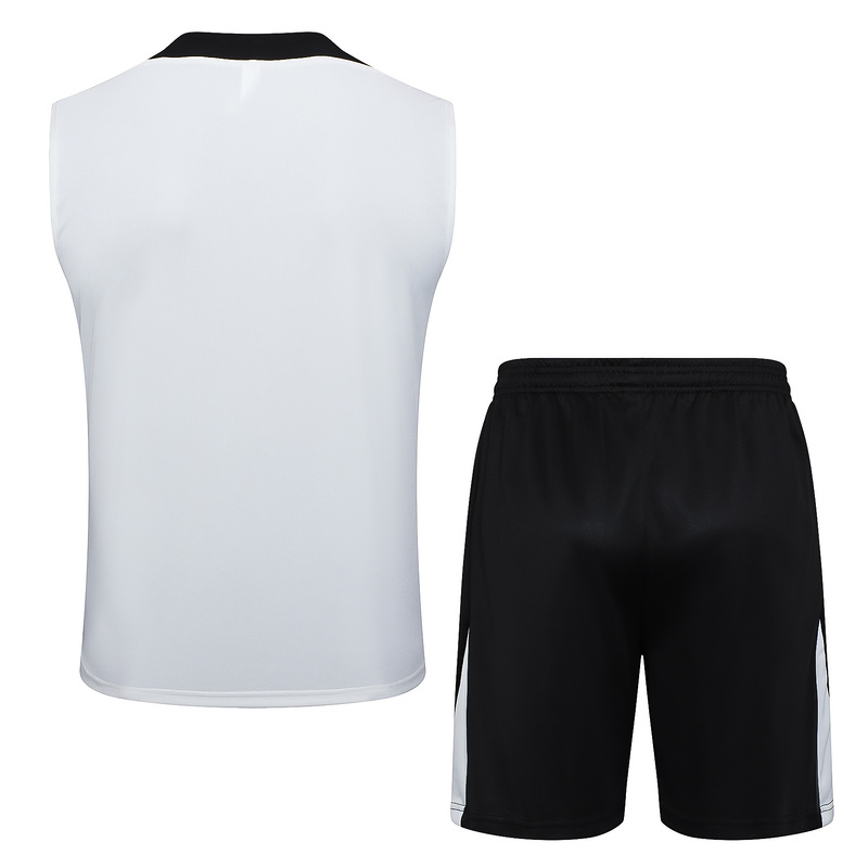 24/25 Liverpool White Training Set Shirt and Shorts