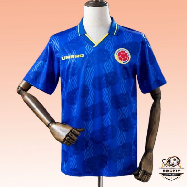 Retro Colombia 1994 Away jersey Fan Version