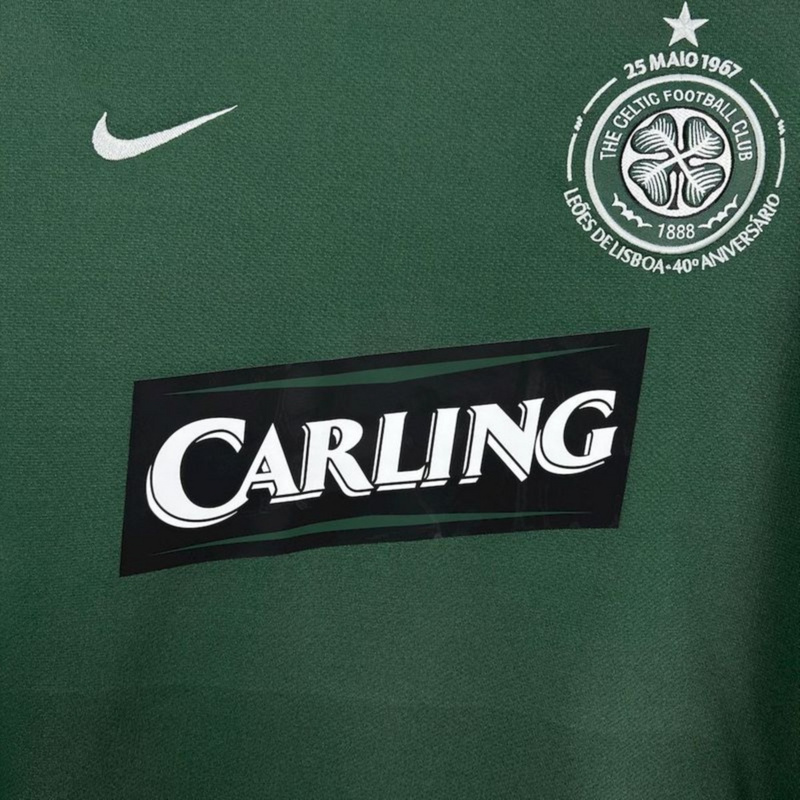 Retro Celtic UEFA Champions League 2006/07 40th Anniversary Edition jersey Fan Version