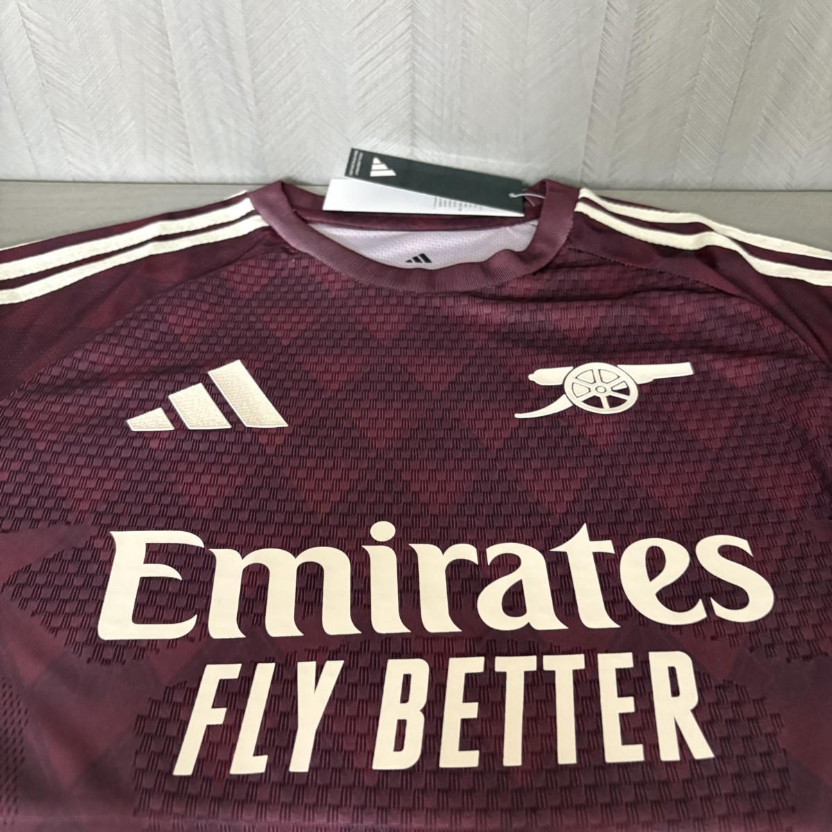 2025/26 Arsenal Concept Wine Red Jersey Player Version