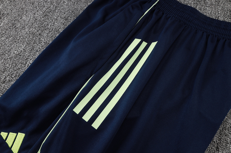 2025/26 Real Madrid Light green Training Set Shirt and Shorts