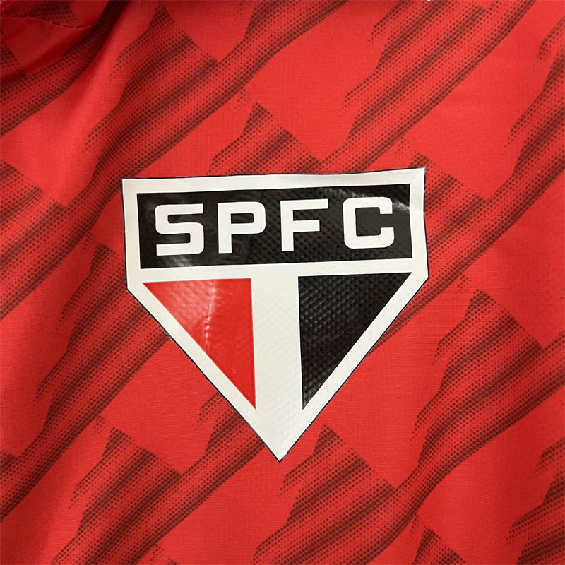 23/24 Windbreaker Sao Paulo Red Sport Unifom jersey Sport Unifom