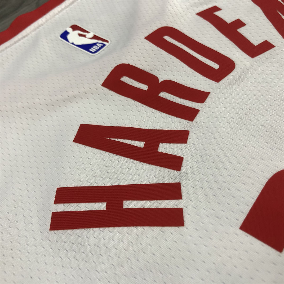 NBA Houston Rockets V-Neck White Jersey HAEDEN#13 S-XXL