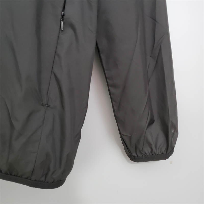 21/22 Windbreaker Manchester City Black Sport Unifom jersey Sport Unifom