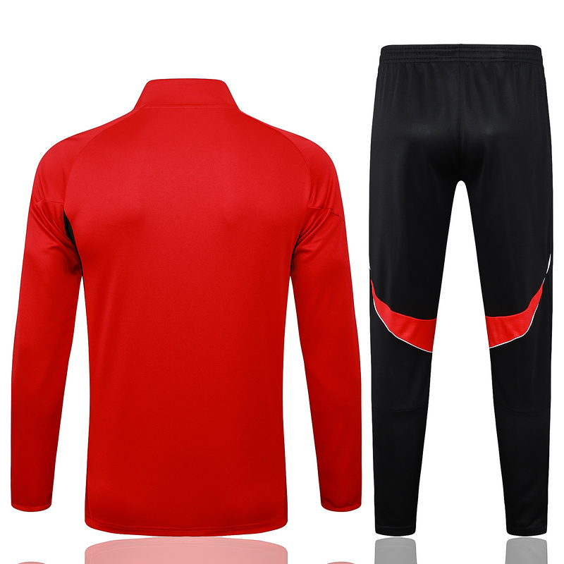 2025/26 Arsenal Red Jacket Training Suit Set Football Team Shirt Sports Fashion