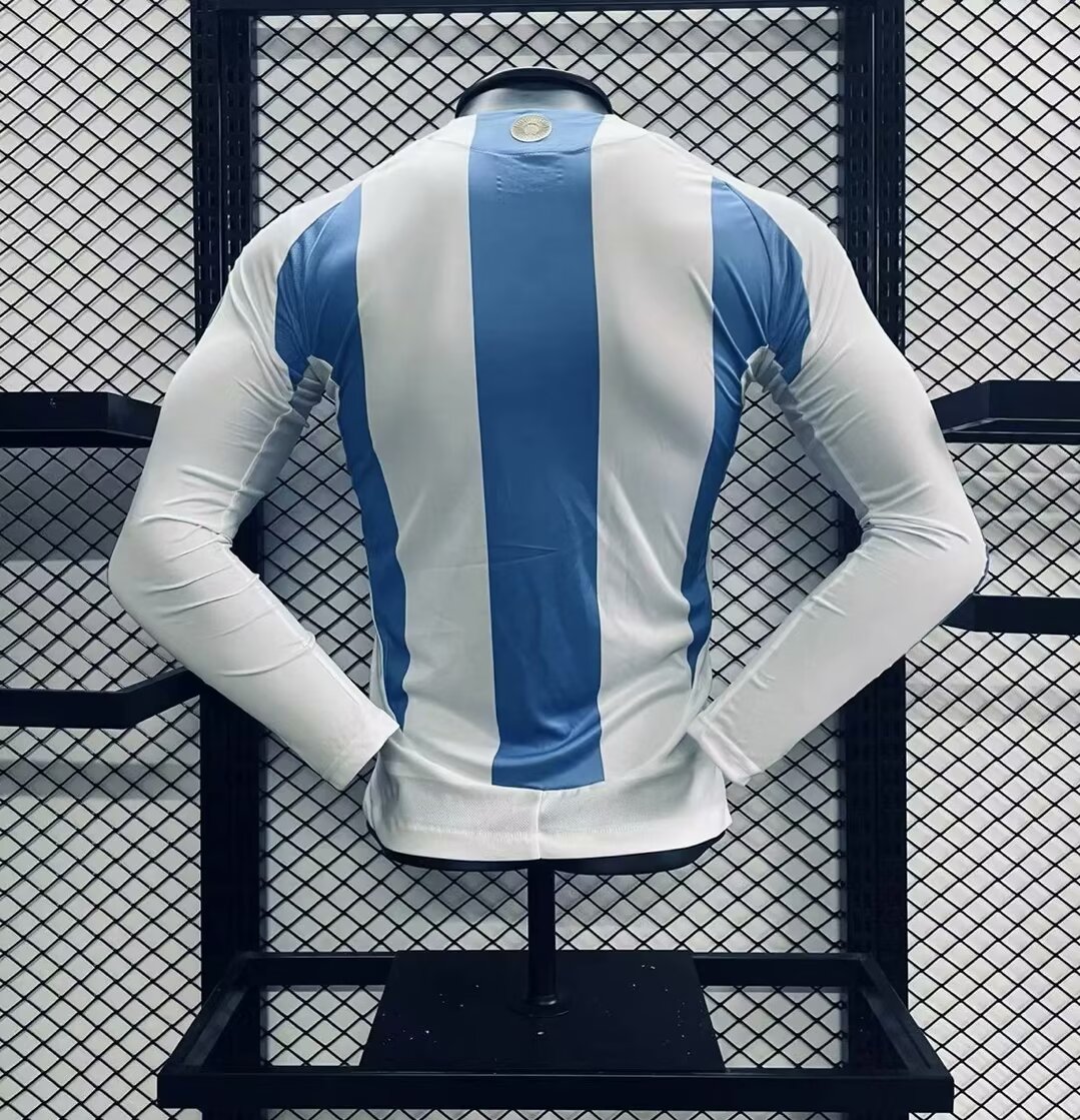 24/25 Argentina Home Jersey Long Sleeves Player Version