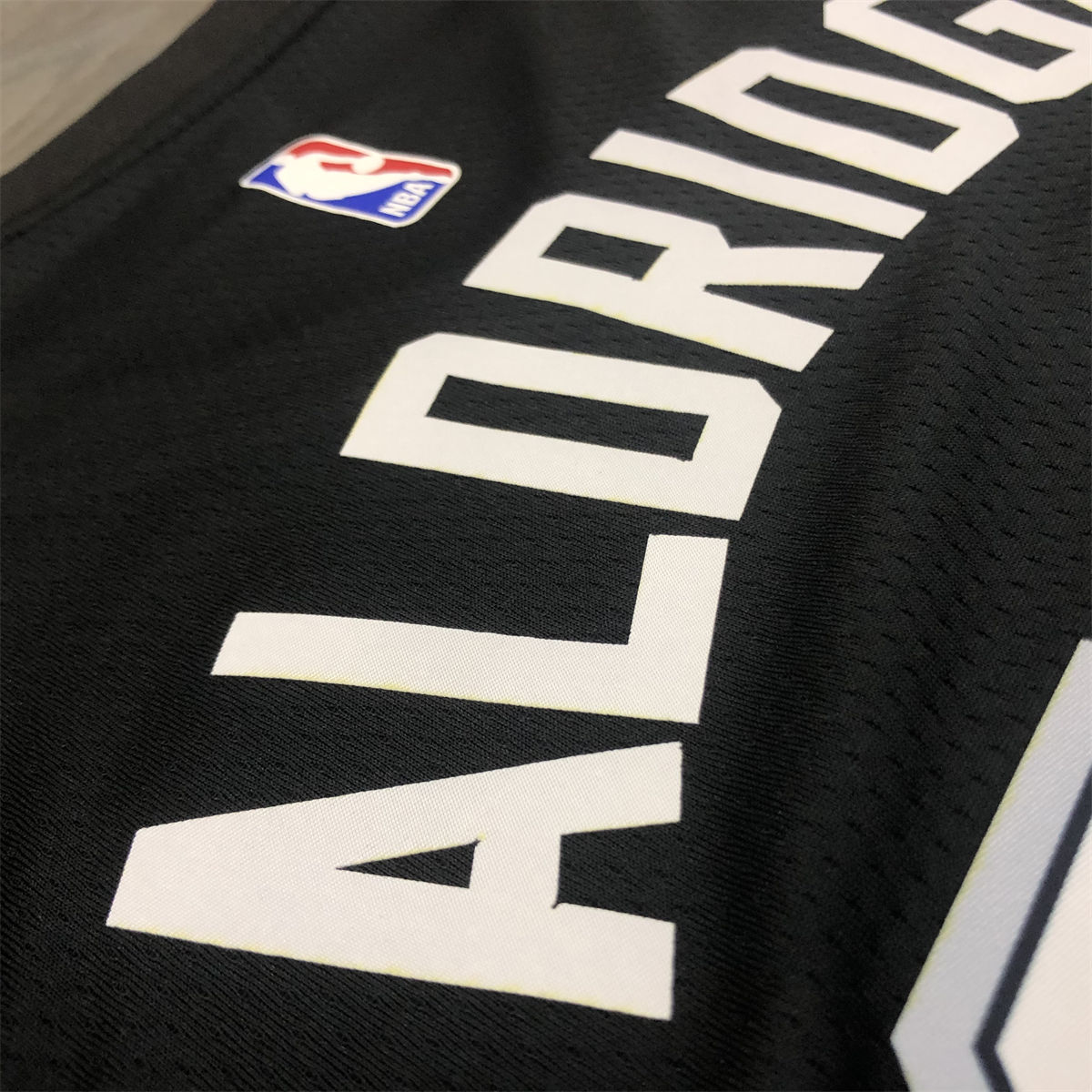NBA San Antonio Spurs V-Neck Black jersey ALDRIDGE#12 S-XXL