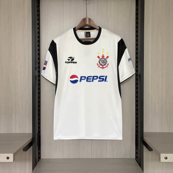Retro 2003 Corinthians Home Jersey Fan Version