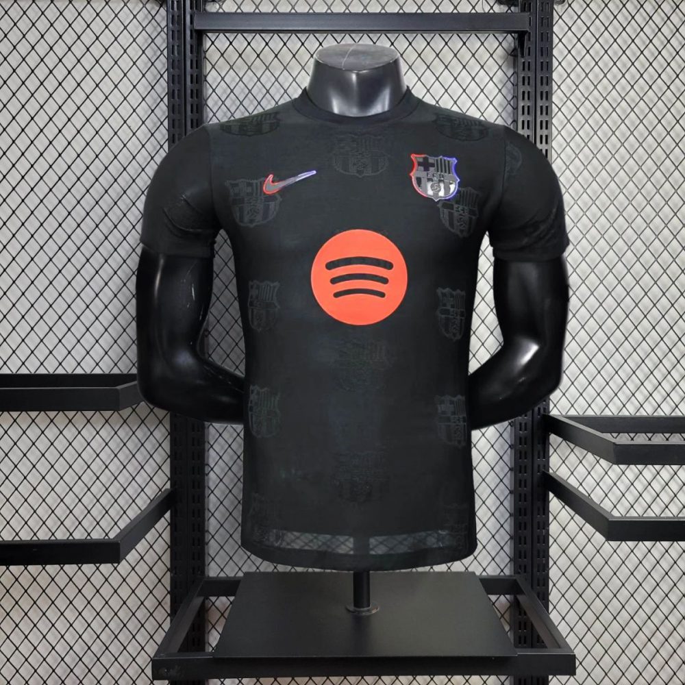 2025/26 Barcelona Black Special Edition jersey Player Version