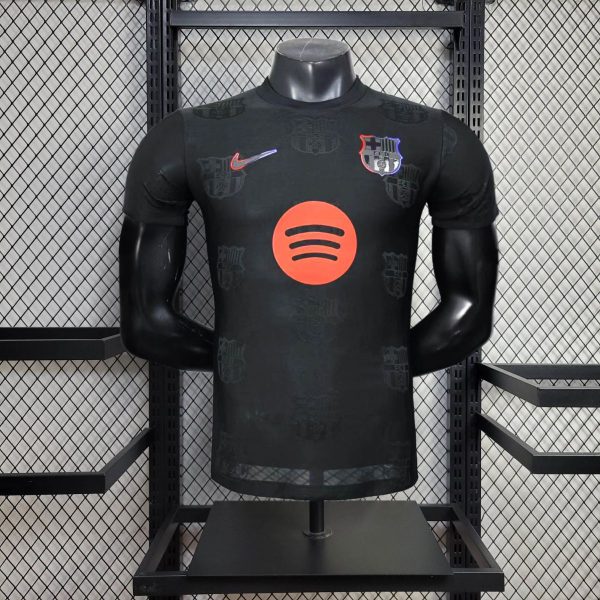 2025/26 Barcelona Black Special Edition jersey Player Version