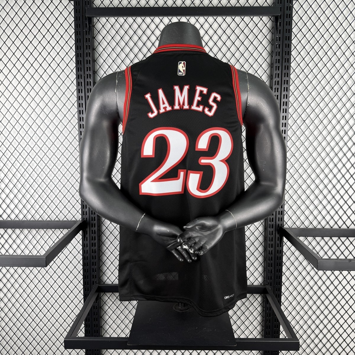 NBA Philadelphia 76ers 2026 Vintage Style Black Jersey|AMES#23