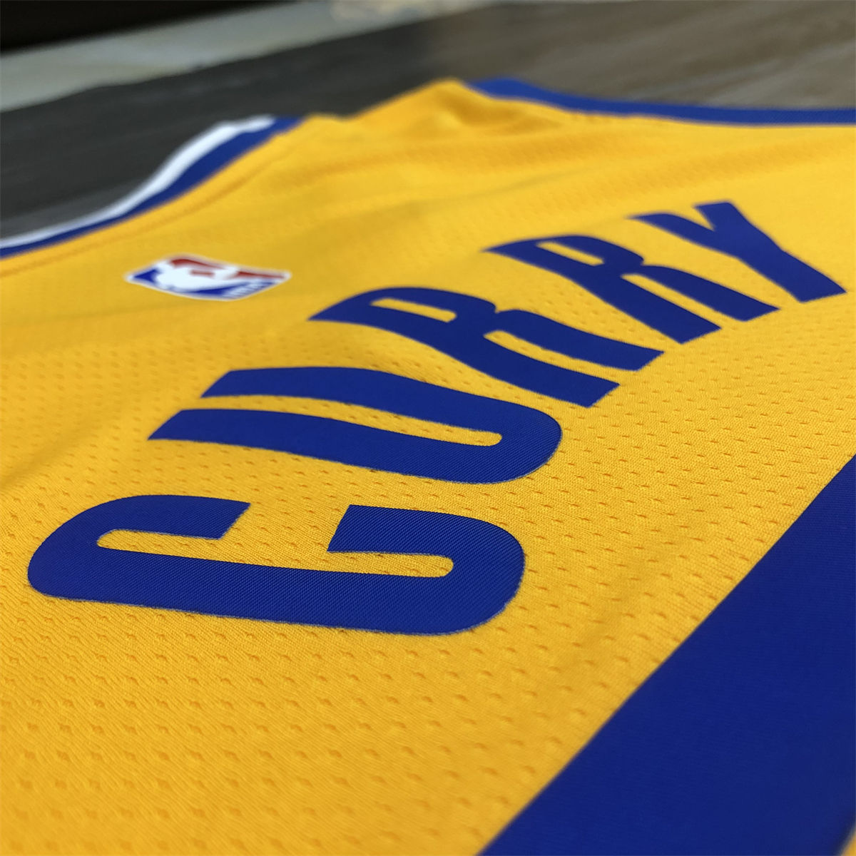 NBA Golden State Warriors V neck Yellow Jersey CURRY#30 S-XXL
