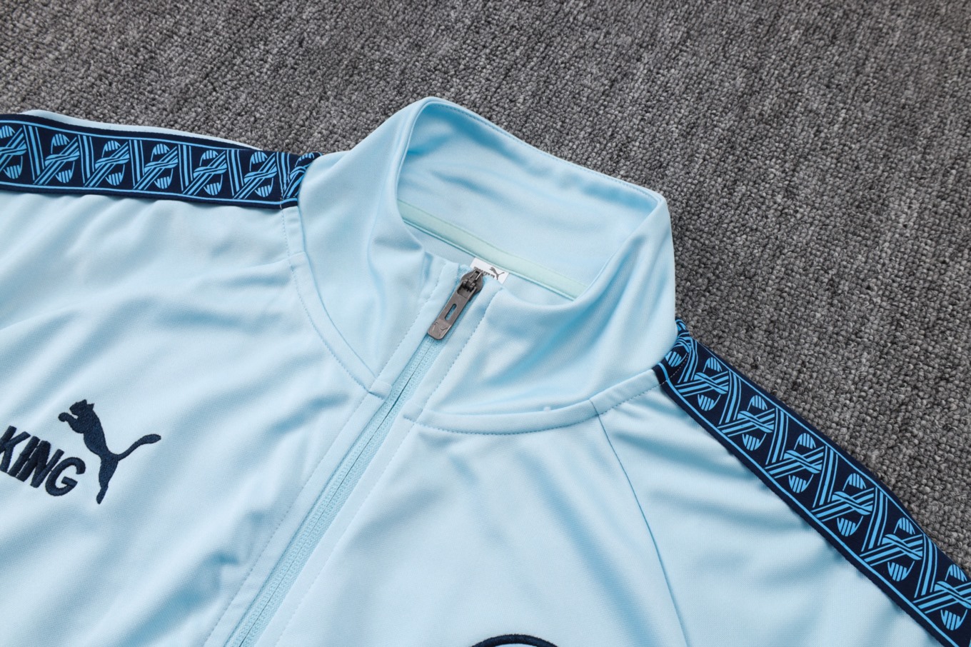 2026 Manchester City Light blue Jacket Training Suit Set