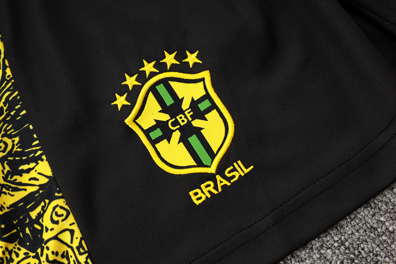 24/25 Brazil Yellow Training Set Shirt and Shorts