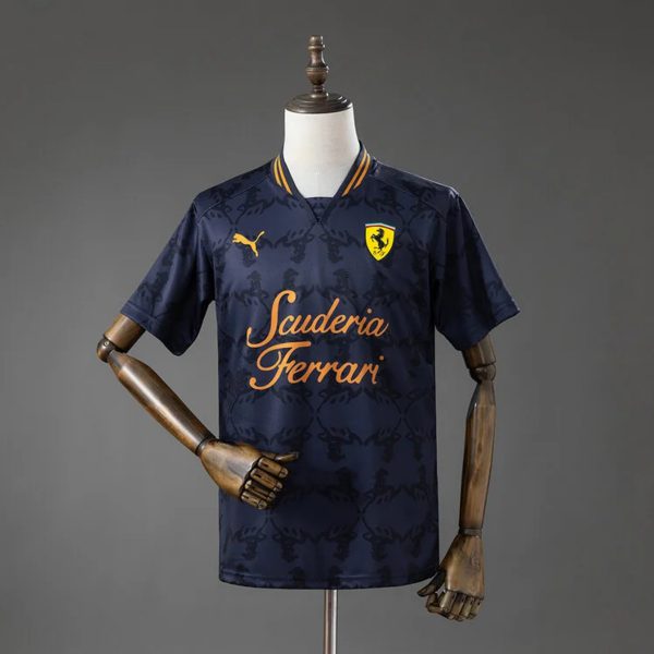 F1 Racing Scuderia Ferrari 2026 Black Casual Shirt