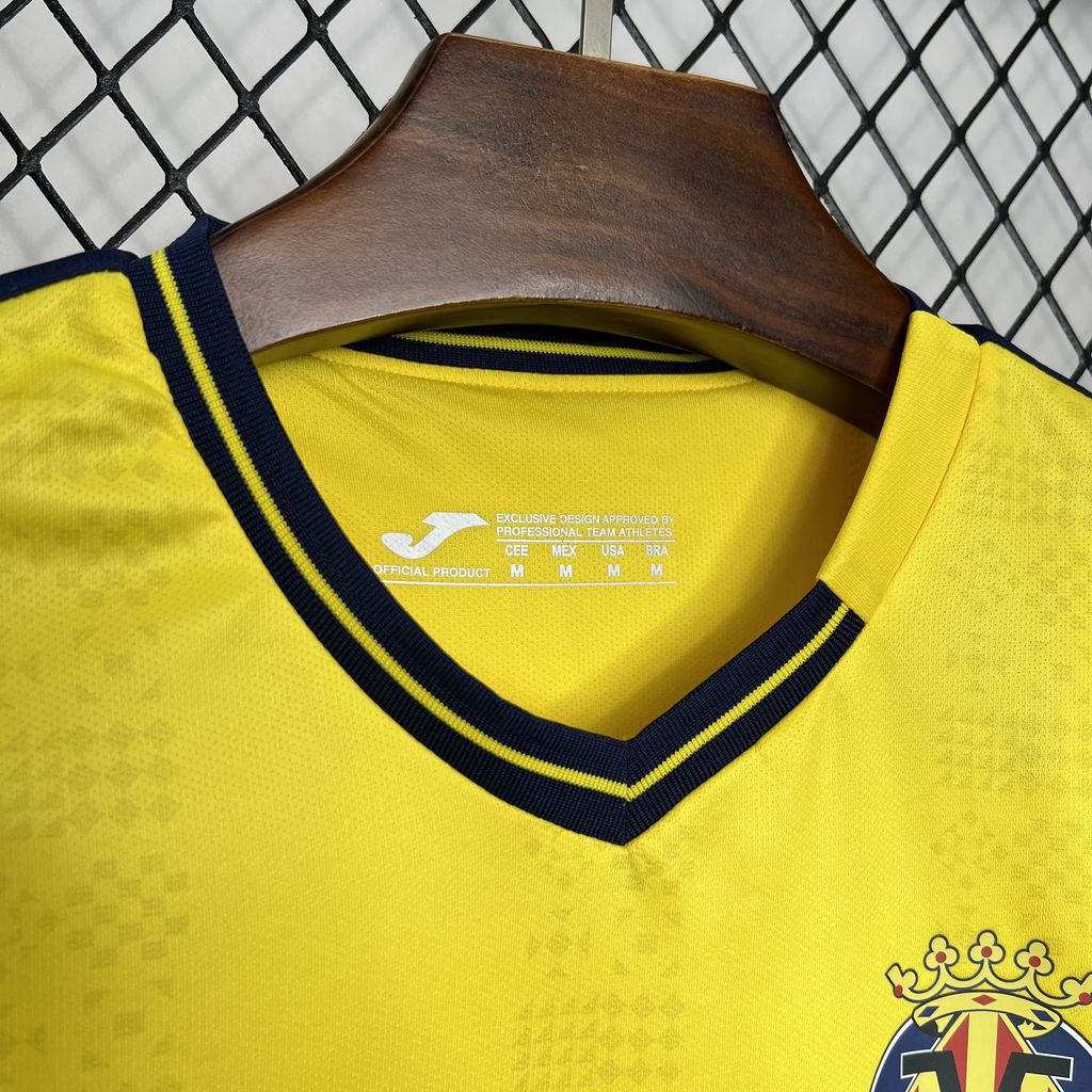 2024/25 Villarreal CF Home Jersey Fan Version