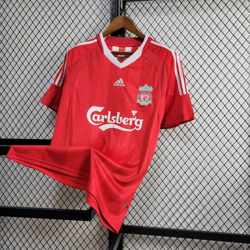 Retro Liverpool 08/09 Champions League home jersey Fan Version