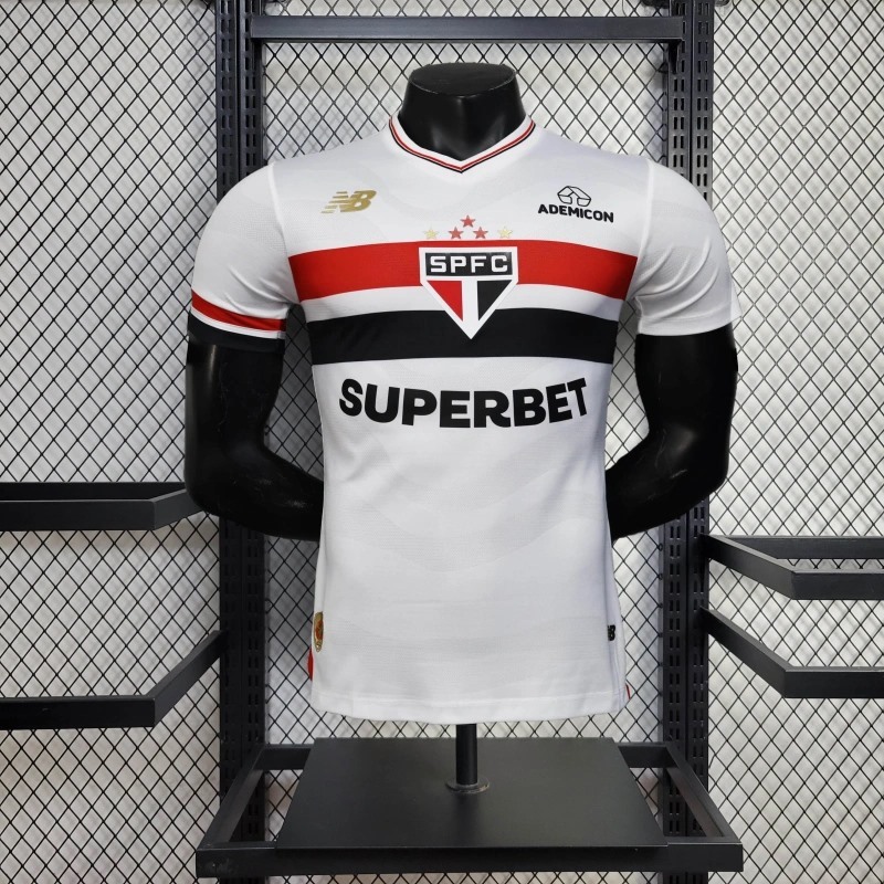 2025/26 Sao Paulo Home Jersey Player Version