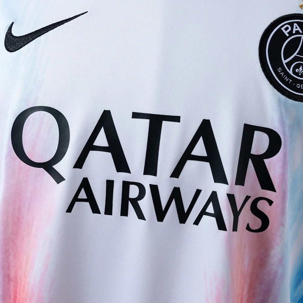 2025/26 PSG Pre-Match White jersey Fan version