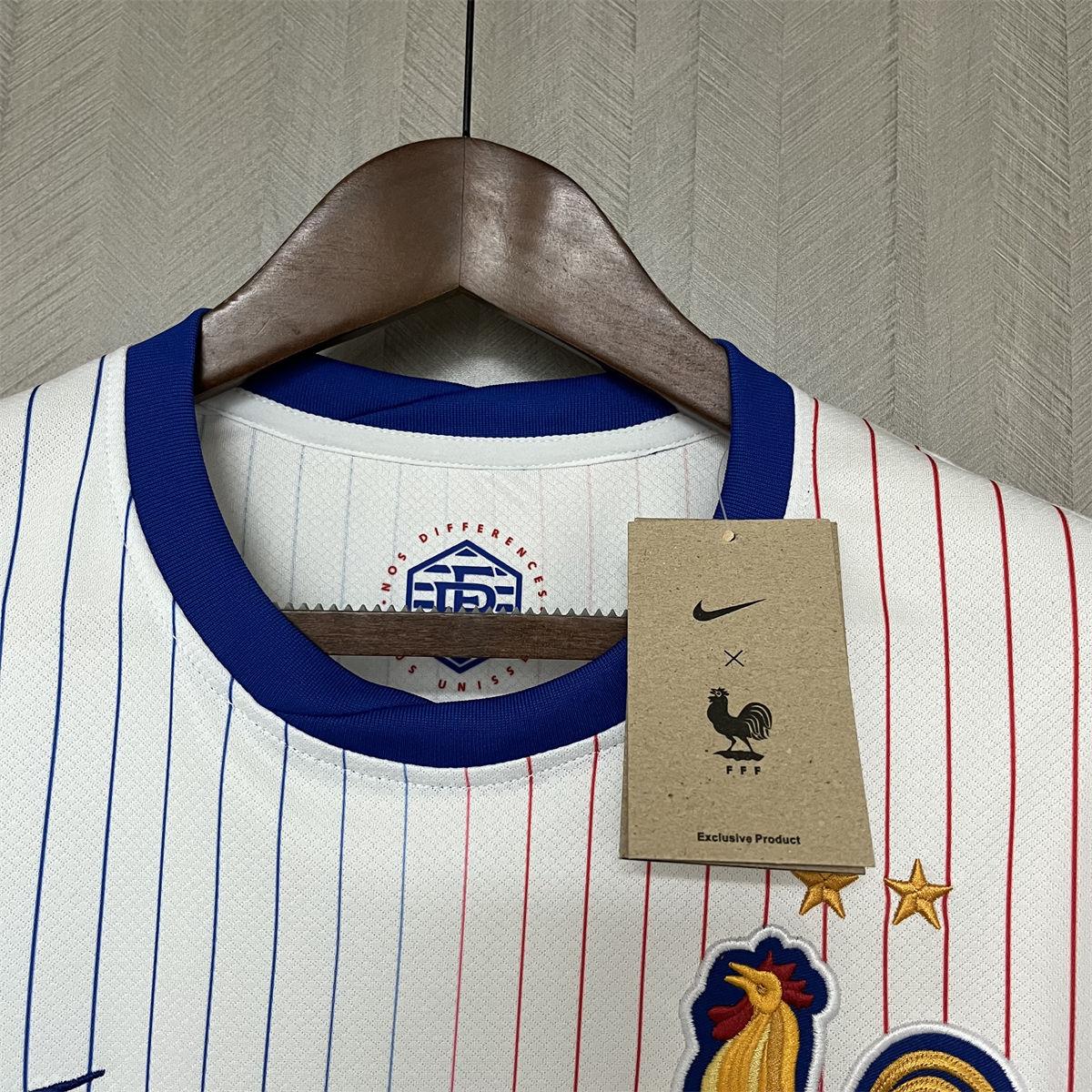 2024/25 France Euro Away Jersey Fan Version