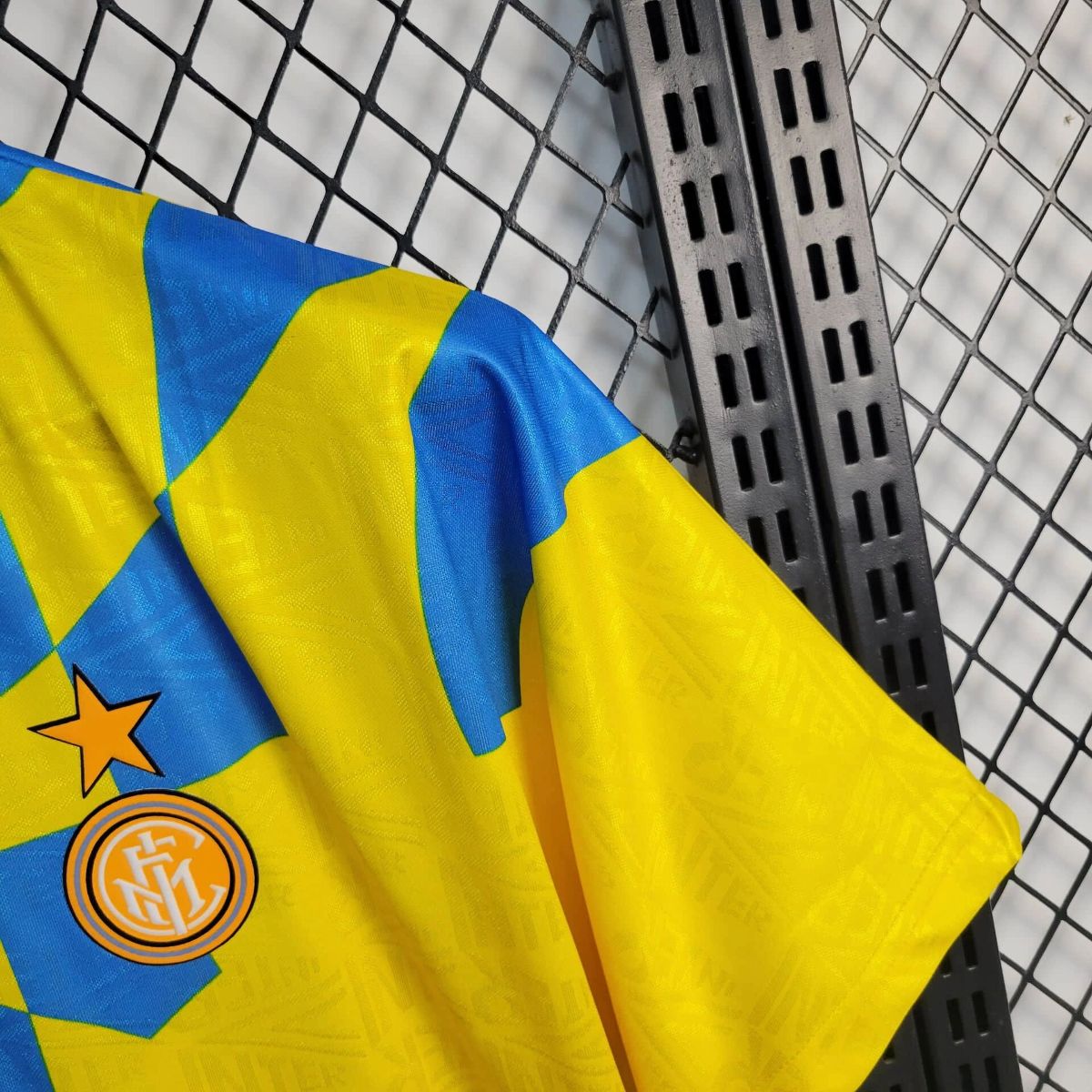 Retro Inter Milan 1992/94 Second Away Yellow jersey Fan Version