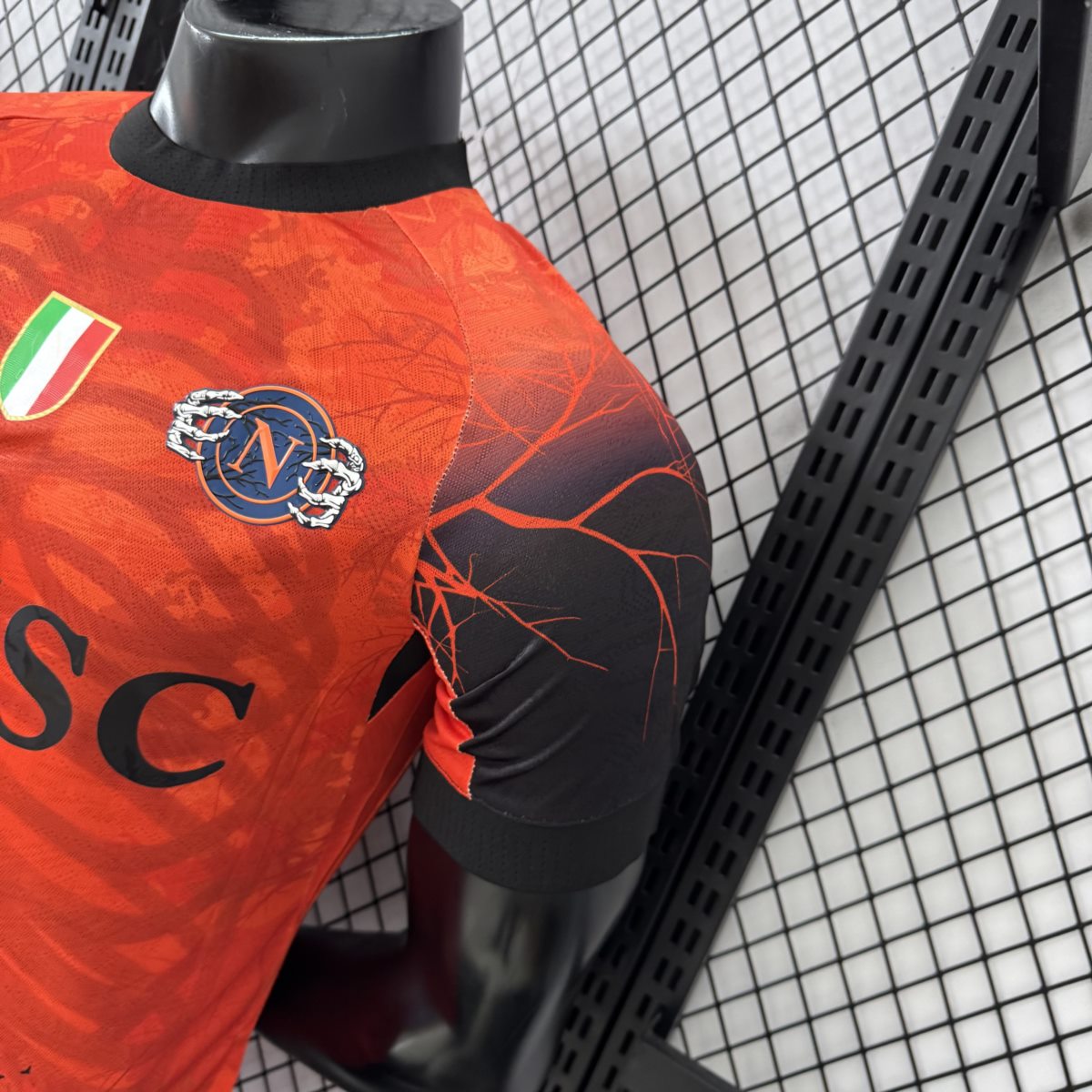2025/26 Napoli Halloween Edition Orange Jersey Player Version
