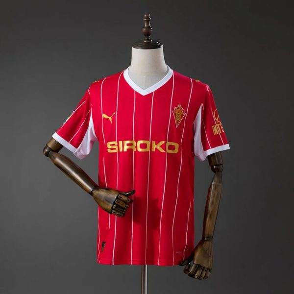 2026 Sporting Gijon Vintage Style Jersey Fan version