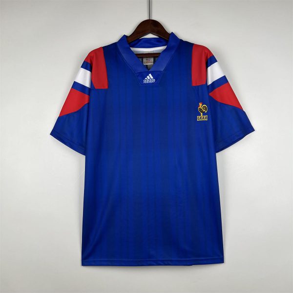 Retro France 92/94 Home jersey Fan Version