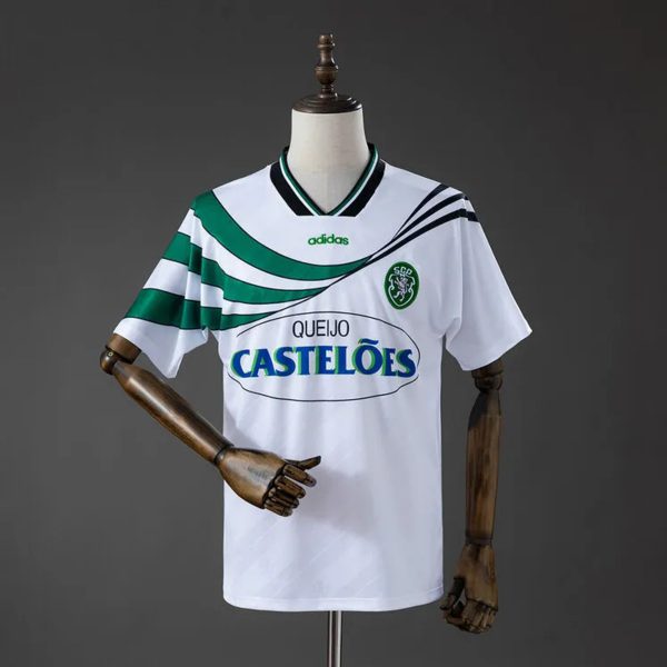 Retro Sporting Lisbon 1994/95 Second Away Jersey Fan Version