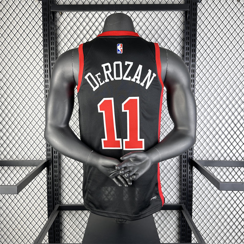 NBA Chicago Bulls Michael DeROZAN#11 23/24 Swingman Jersey - City Edition s-xxl