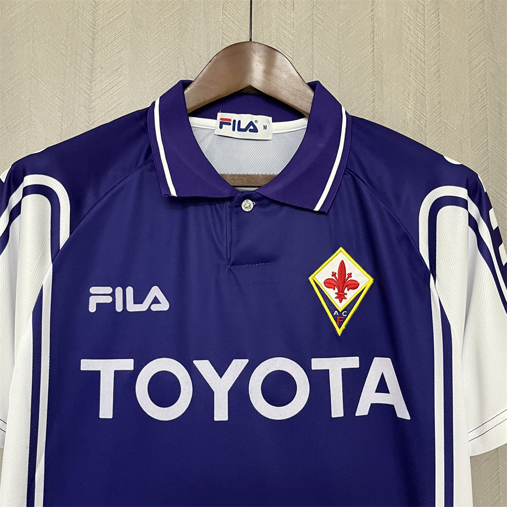 Retro Florence 99/00 Home jersey Fan Version