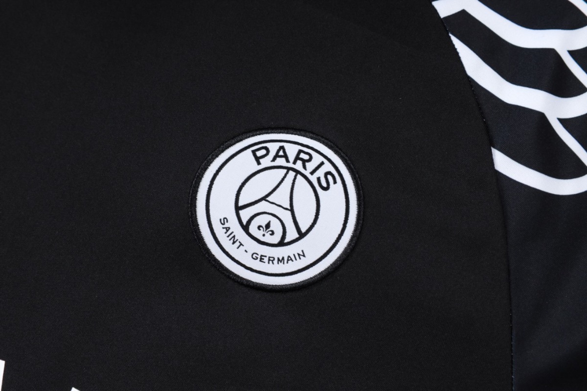 2026 PSG Black Training Set Shirt and Shorts