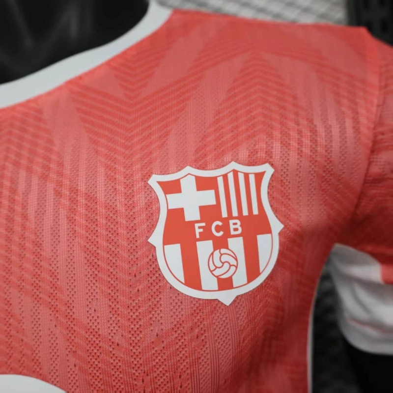 2025/26 Barcelona Special Edition Pink jersey Player Version