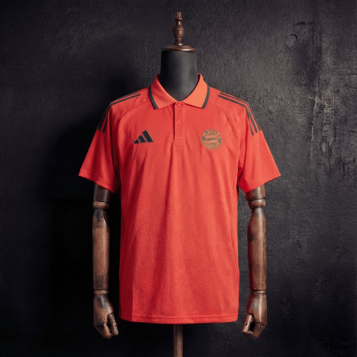 2025/26 Bayern Munich Training Red Polo Fan Version
