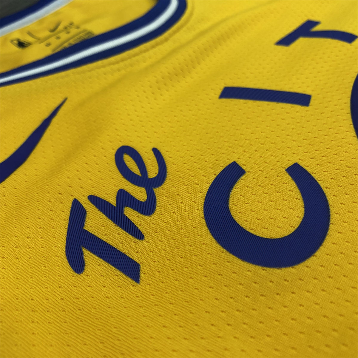 NBA Golden State Warriors Round neck Yellow Jersey DURANT#35 S-XXL