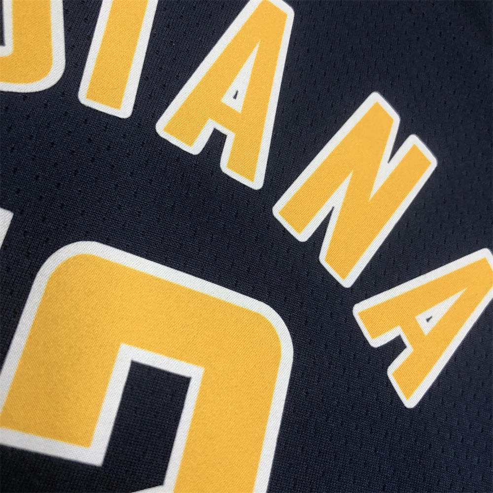 NBA Indiana Pacers V-Neck Black Jersey GEORGE#13 S-XXL