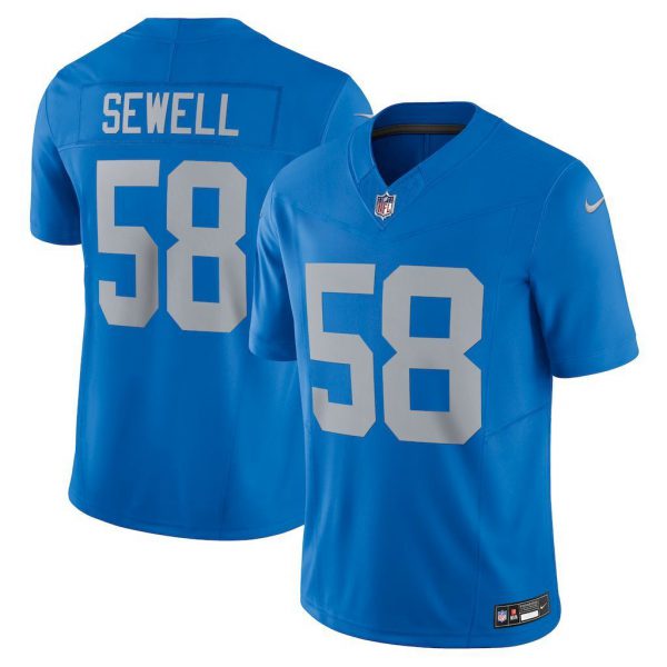 NFL Detroit Lions Jeysey SEWELL #58
