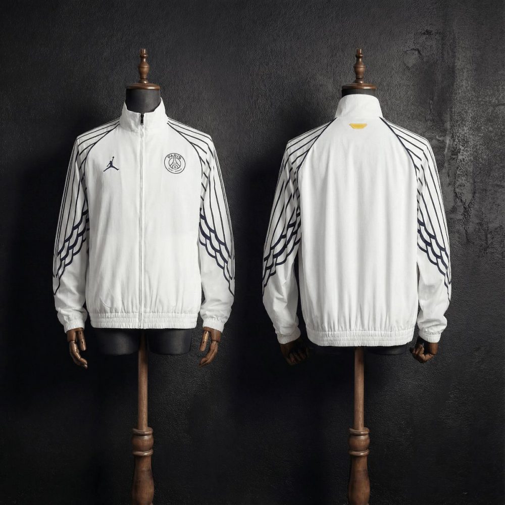 2026 PSG AJ Edition White Windbreaker Sport Unifom