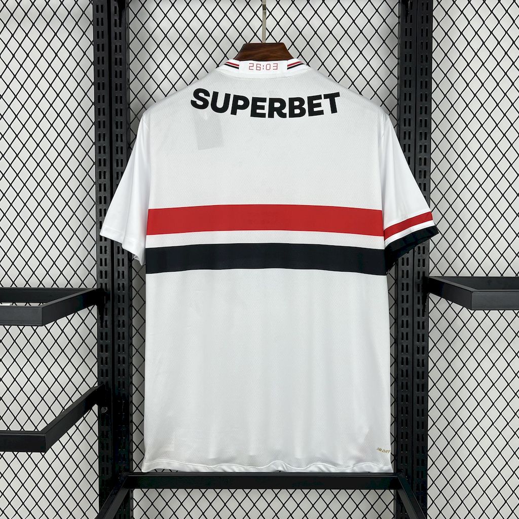2025/26 Sao Paulo Home jersey Fan Version