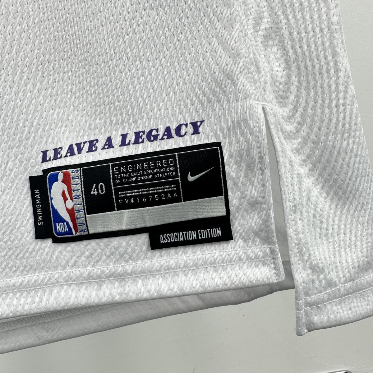 NBA Los Angeles Lakers Dončić#77 2025 White Association Edition Swingman Jersey S-XXL