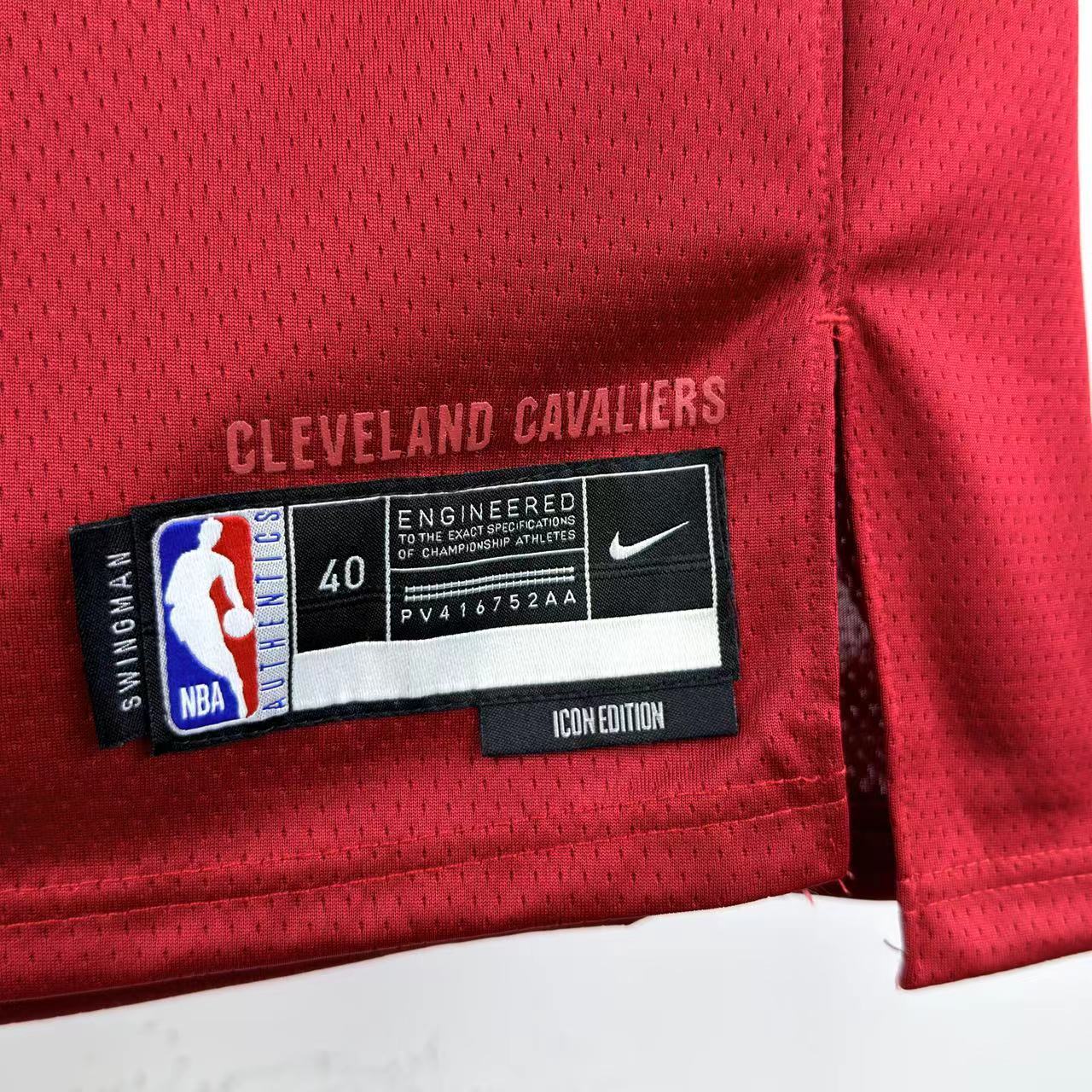 NBA Cleverland Cavaliers Round Neck Red jersey HARDEN#1