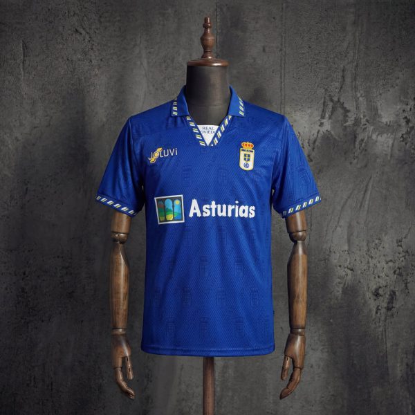 Retro Real Oviedo 1995/96 Home Jersey Fan Version