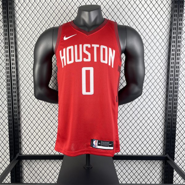 NBA Houston Rockets WESTBROOK#0 2018/19 Earned Edition Swingman Jersey S-XXL