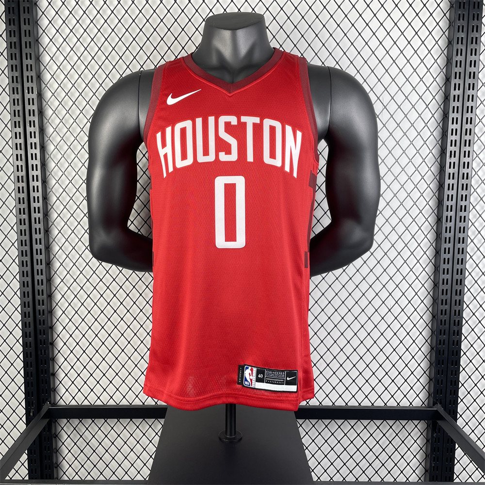 NBA Houston Rockets WESTBROOK#0 2018/19 Earned Edition Swingman Jersey S-XXL