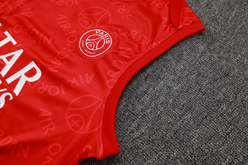 2024/25 Paris Red Training Set Shirt and Shorts