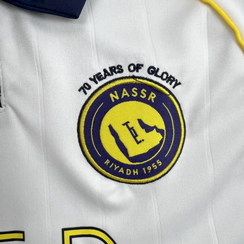 2025/26 Al-Nassr Second Away jersey kids Kits size: 16-28