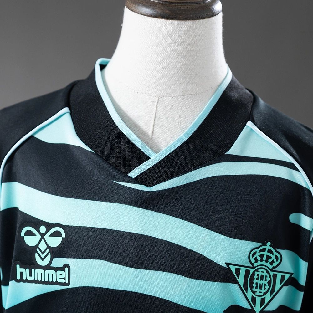 2025/26 Real Betis Second Away jersey kids Kits size: 16-28